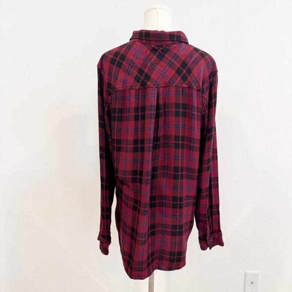 Rails Hunter Button Up Plaid Collared Shirt Flannel Top Western Casual Preppy XL - Picture 10 of 11